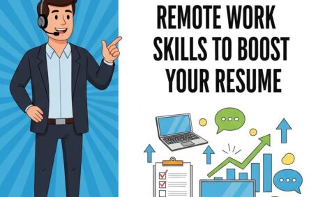 remote work skills resume