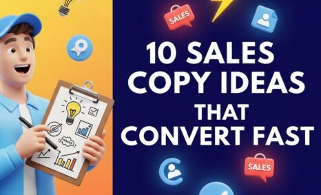 sales copy ideas convert fast