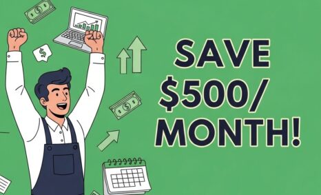 save 500 month freelancer