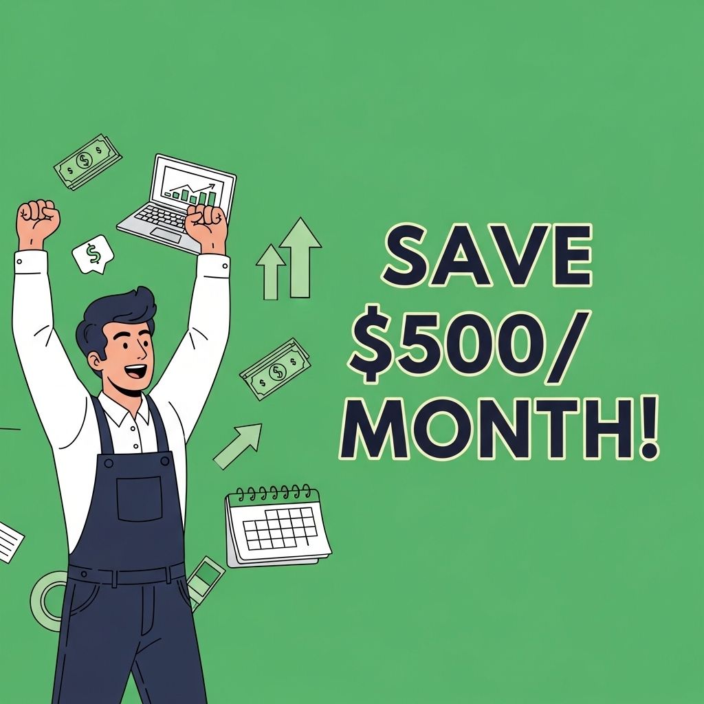 save 500 month freelancer