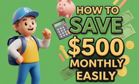 save 500 monthly