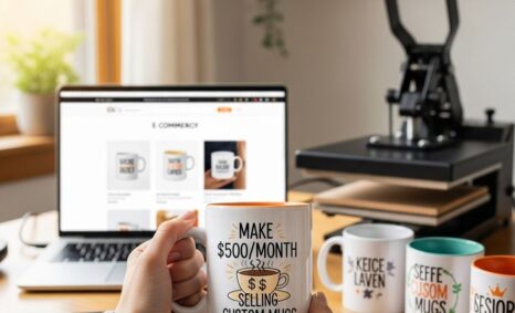 sell custom mugs online
