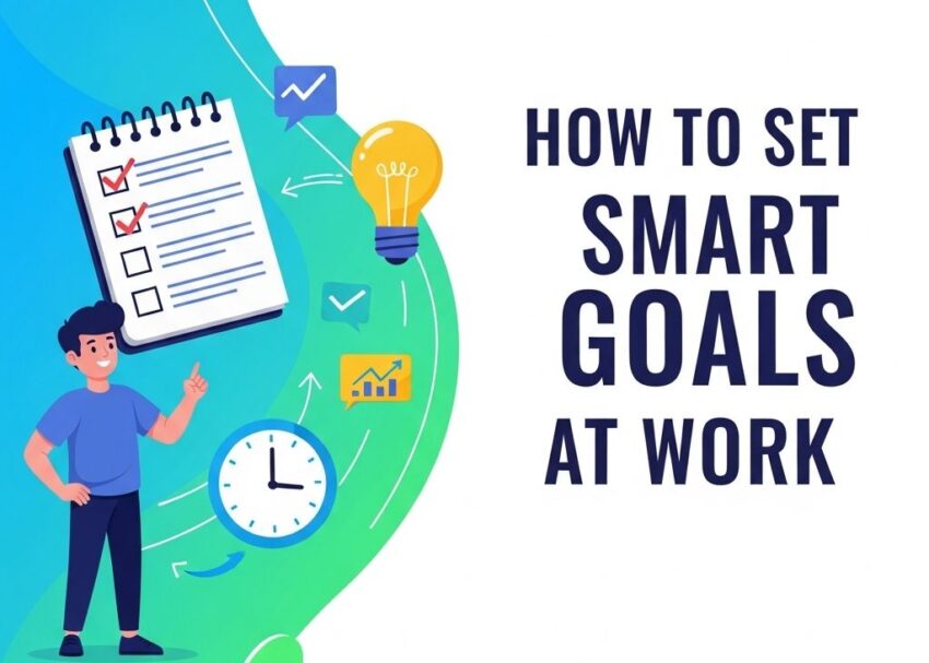 Set SMART Goals for Success at Work set smart goals work