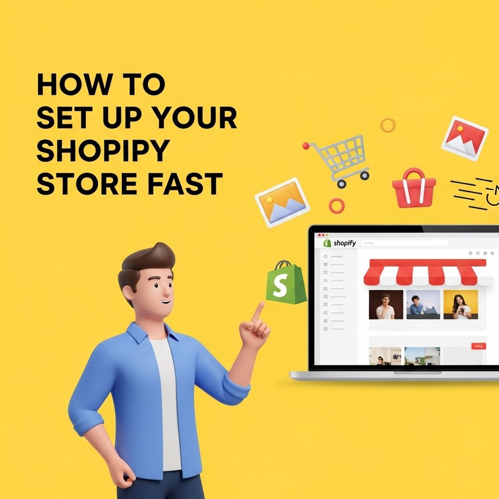 Quick Guide to Set Up Your Shopify Store setup shopify store fast