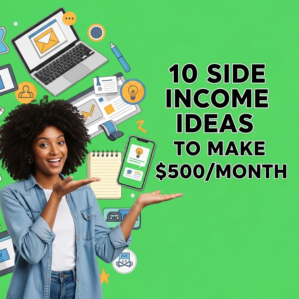 side income ideas 500 month 1