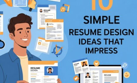 simple resume design ideas