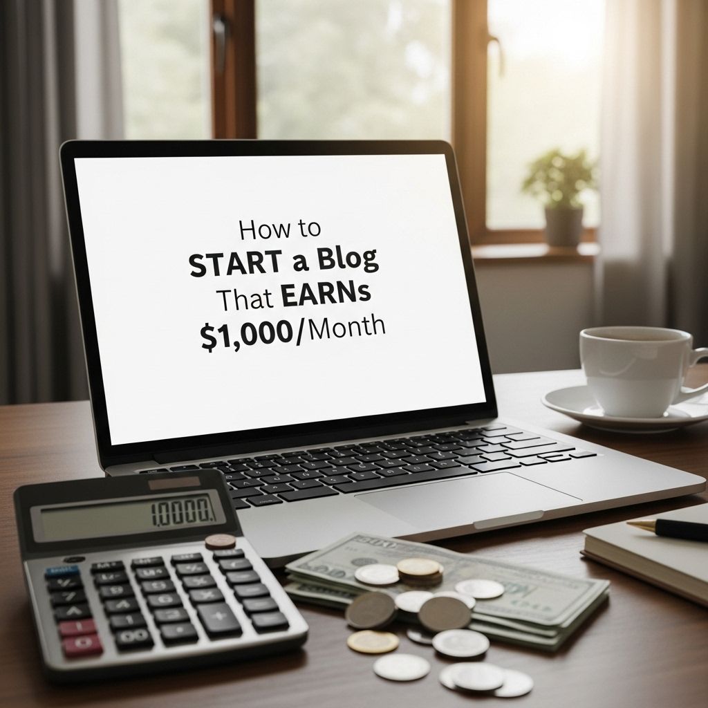 start blog earn 1000