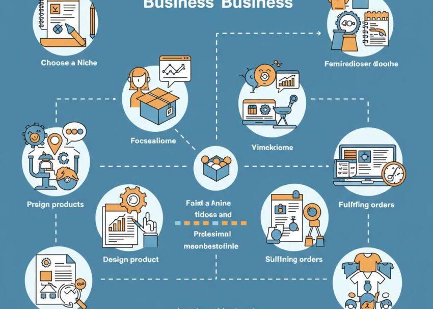 Kickstart Your Print-on-Demand Business Today start print on demand business