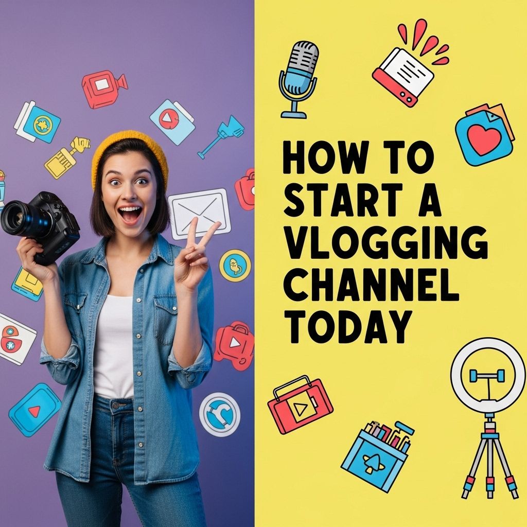 start vlogging channel