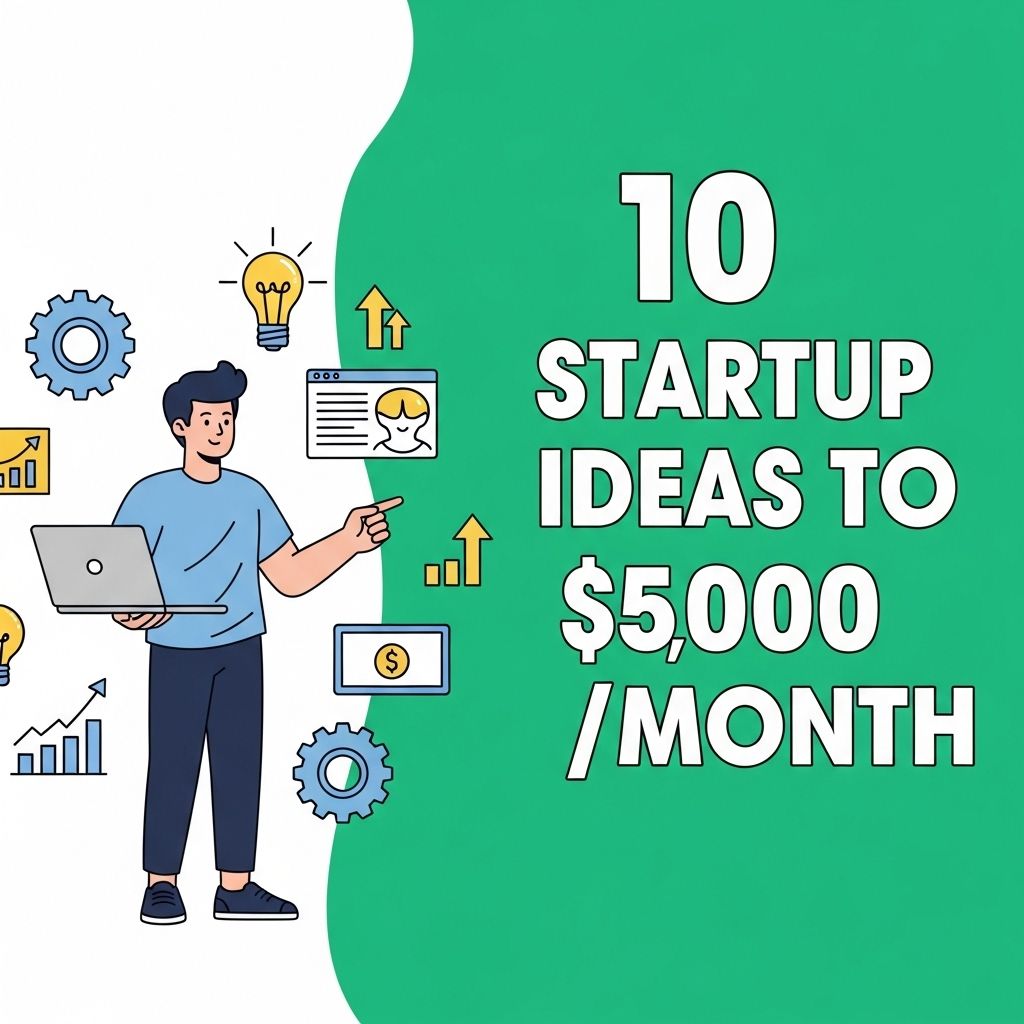 startup ideas 5000 month