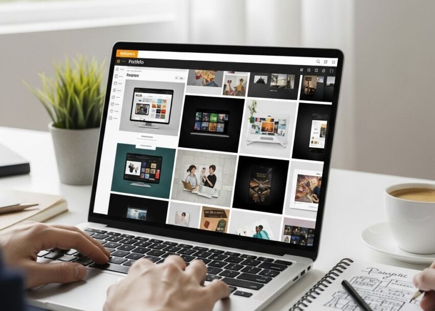 stunning behance portfolio