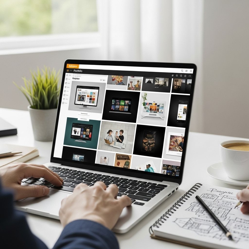 stunning behance portfolio