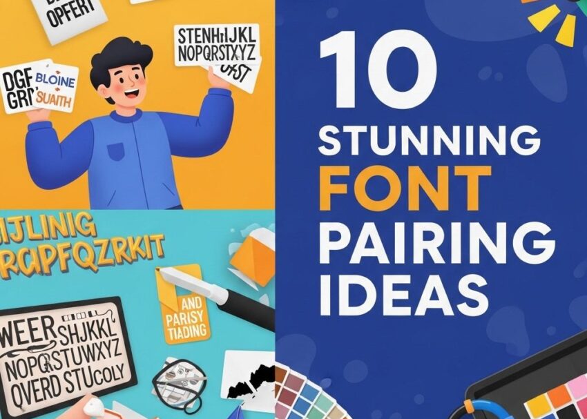 stunning font pairing ideas
