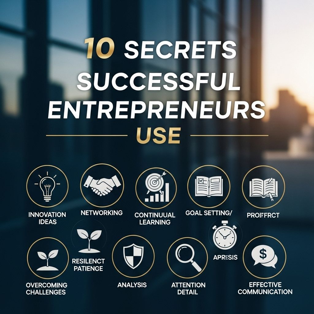 10 Secrets Successful Entrepreneurs Use successful entrepreneurs secrets