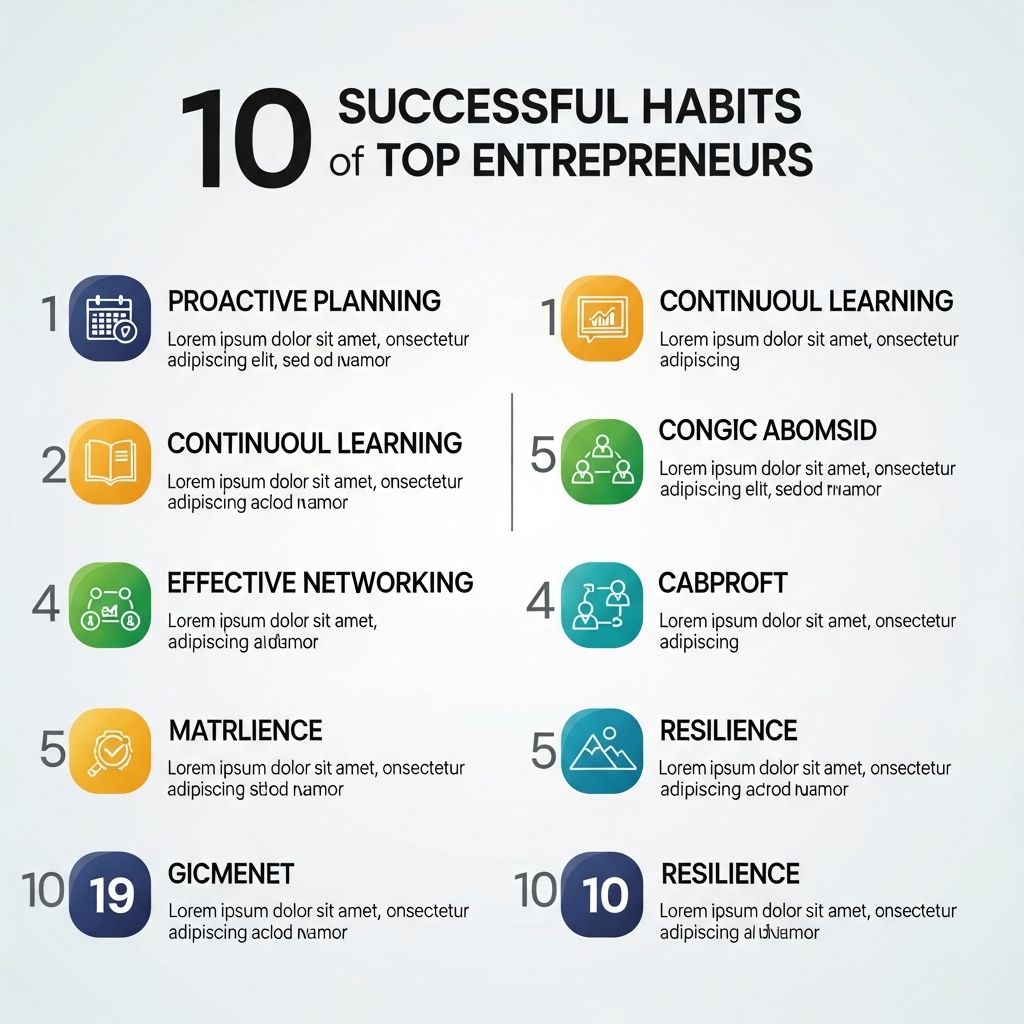 10 Successful Habits of Top Entrepreneurs successful habits entrepreneurs
