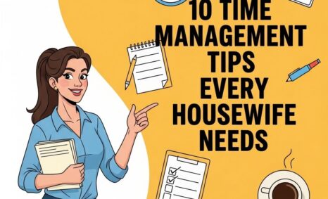 time management tips housewives