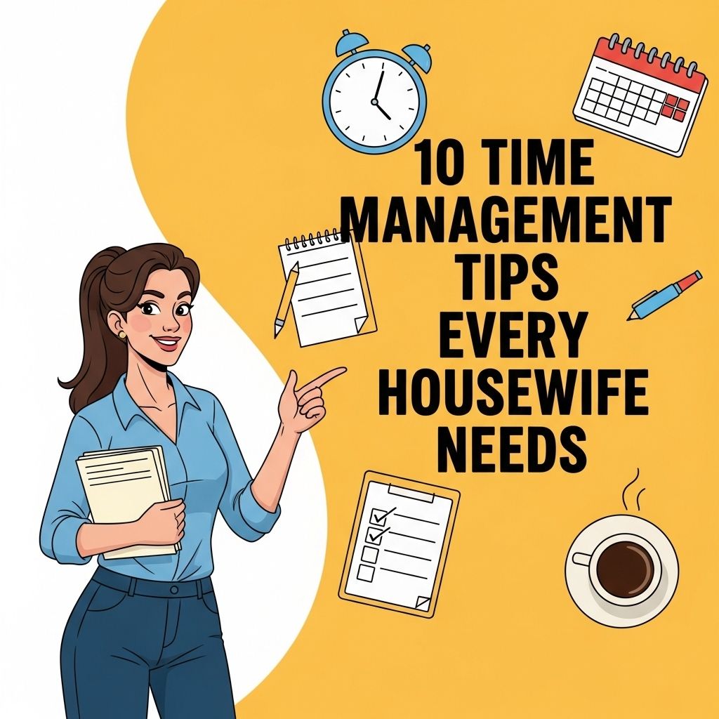 time management tips housewives