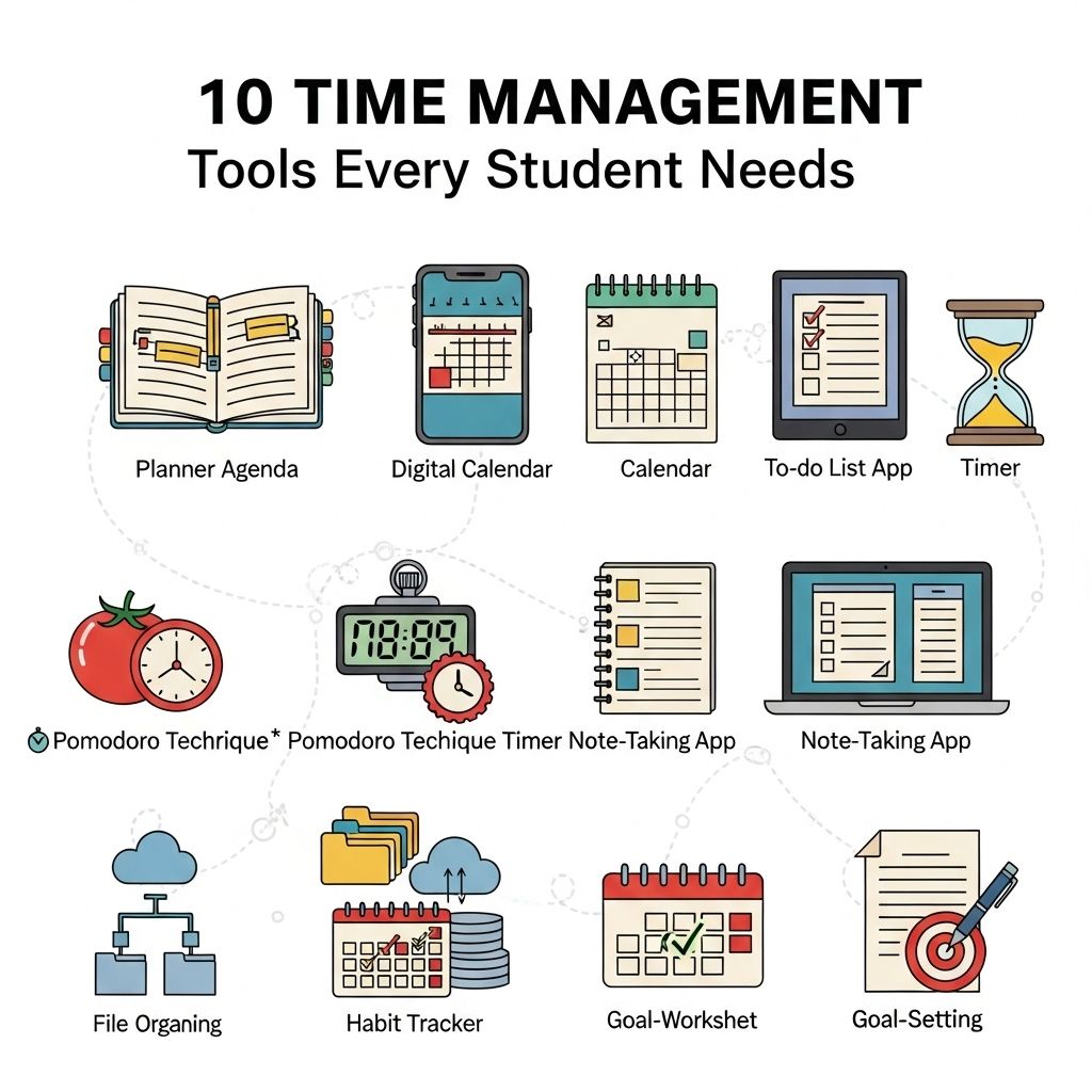 10 Essential Time Management Tools for Students time management tools students