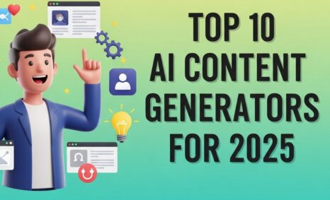 top 10 ai content generators 2025