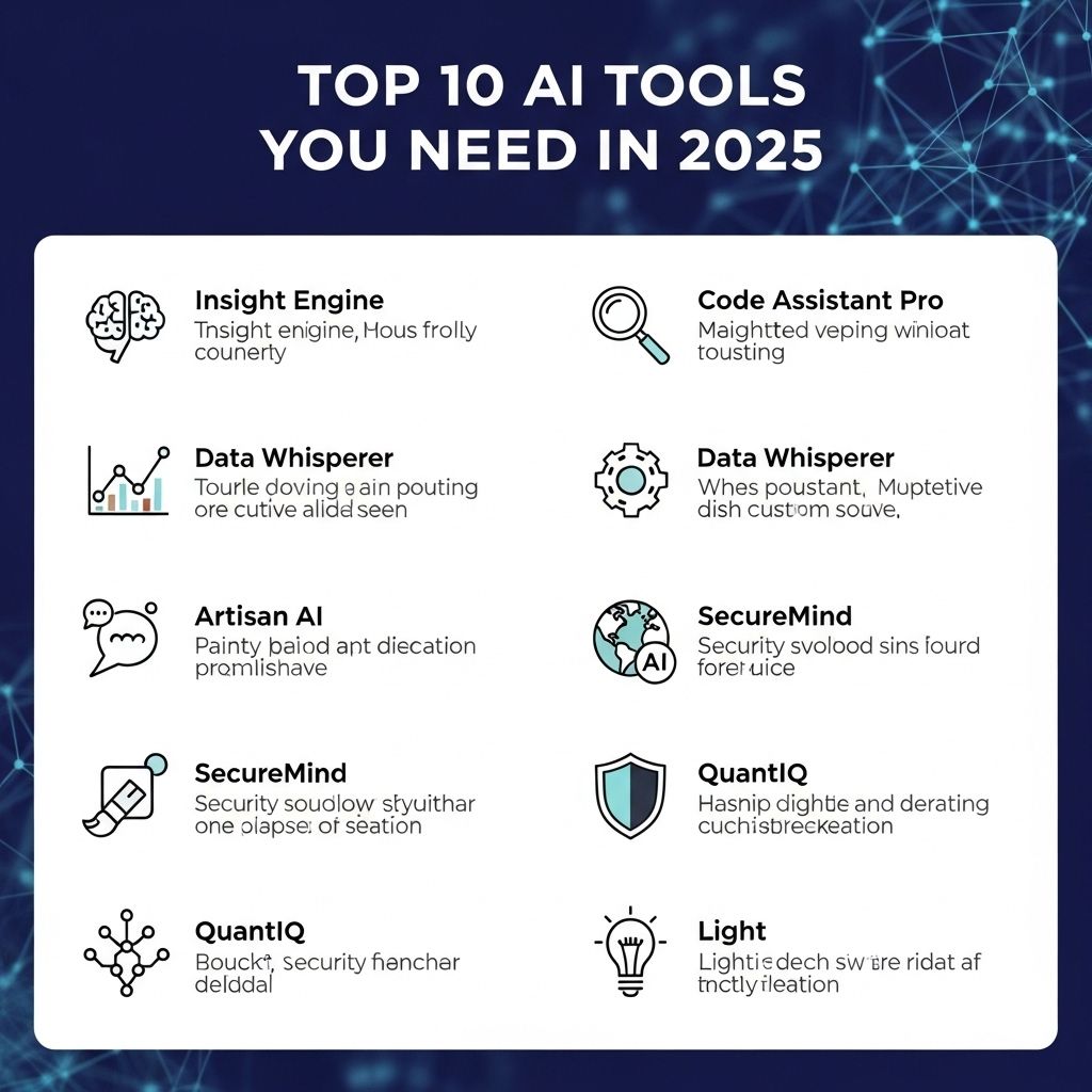 Essential AI Tools for 2025: Top 10 You Can't Miss top 10 ai tools 2025