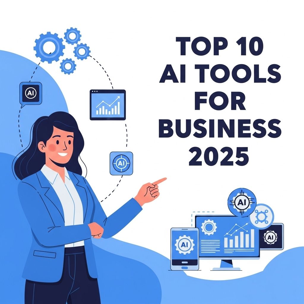 Top 10 AI Tools for Business in 2025 top 10 ai tools business 2025