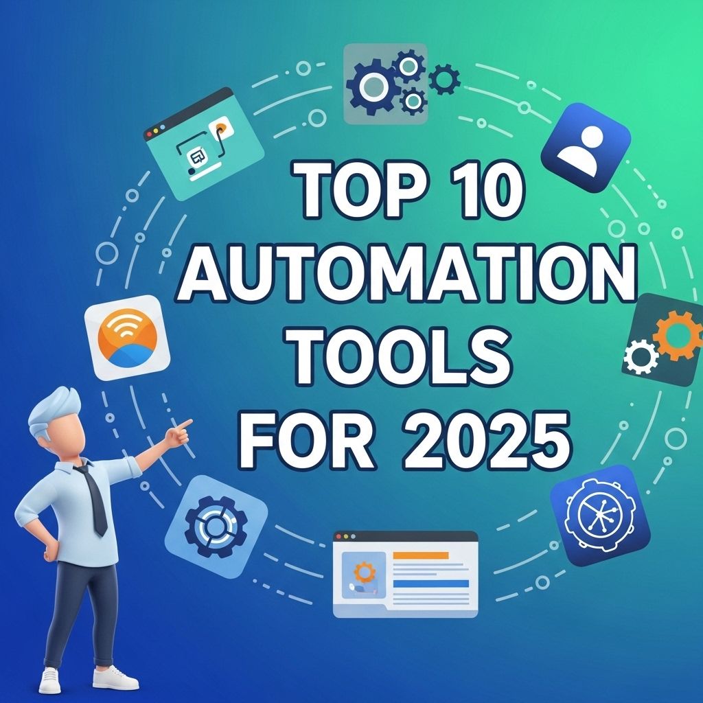 top 10 automation tools 2025