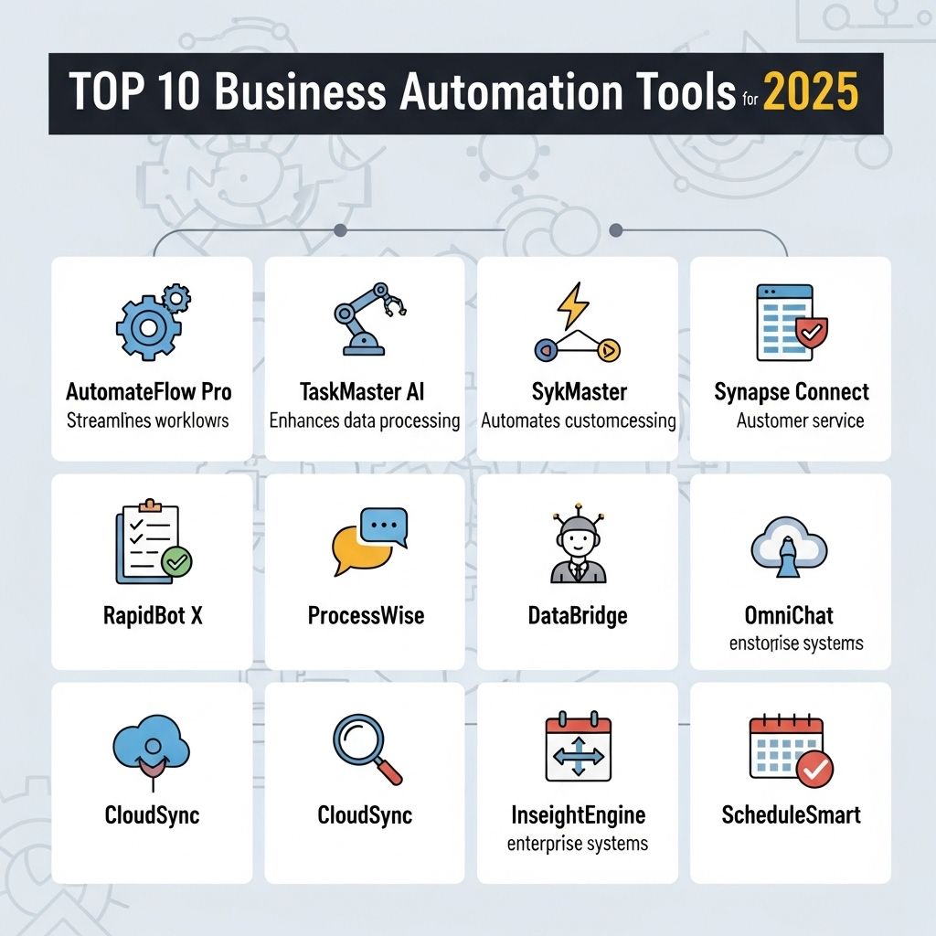 top 10 business automation tools 2025