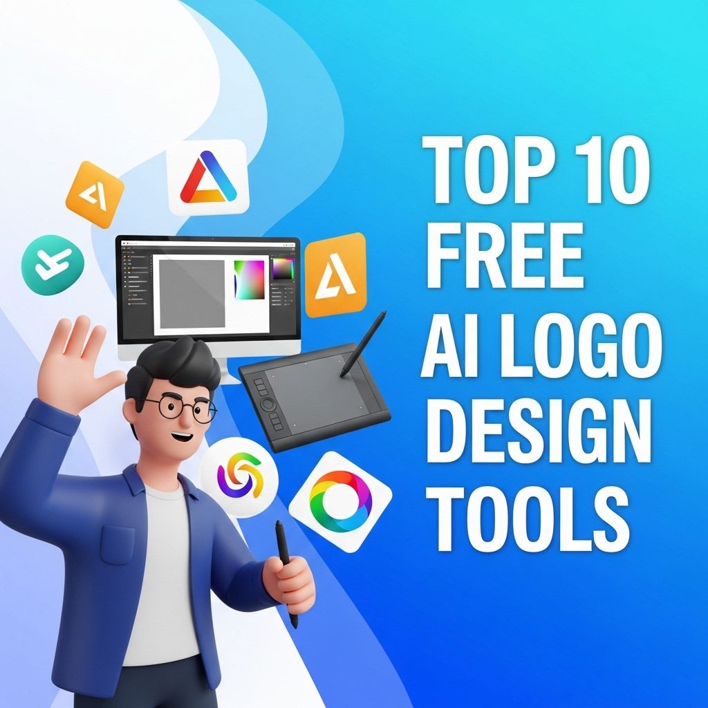 top 10 free ai logo design tools