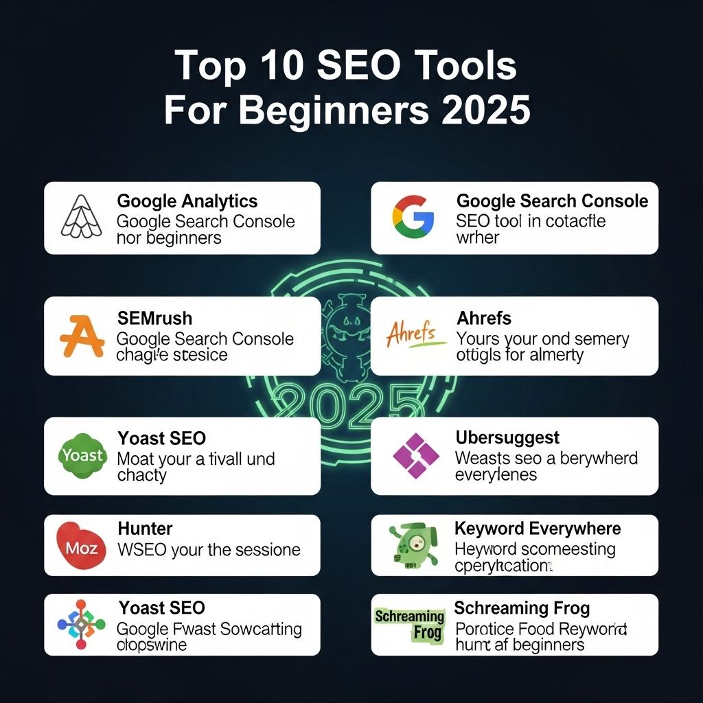 Top 10 SEO Tools for Beginners in 2025 top 10 seo tools beginners 2025