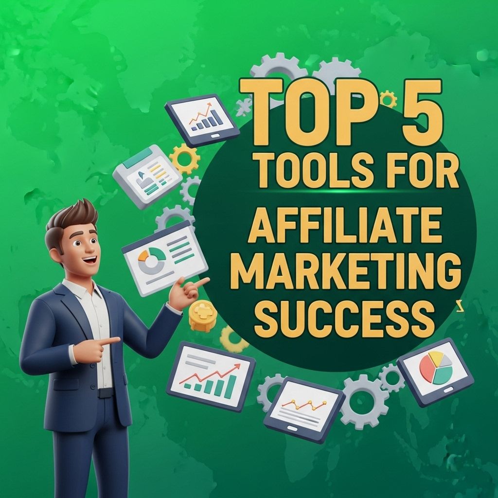 top 5 affiliate marketing tools