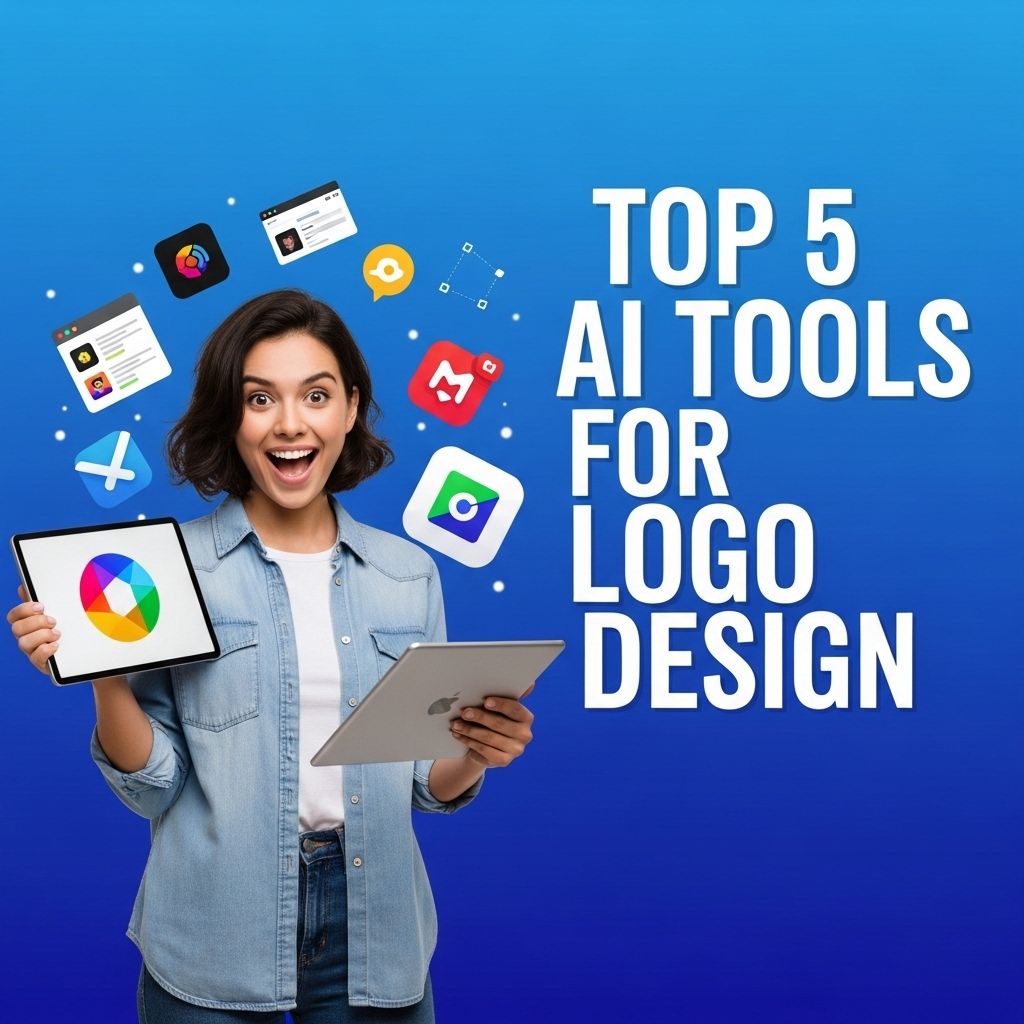top 5 ai logo design tools