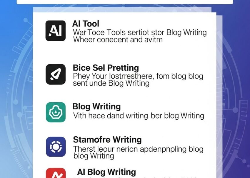 top 5 ai tools blog writing