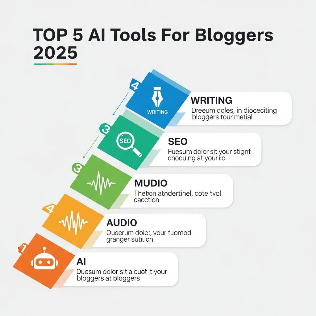 Top 5 AI Tools Every Blogger Needs in 2025 top 5 ai tools bloggers 2025