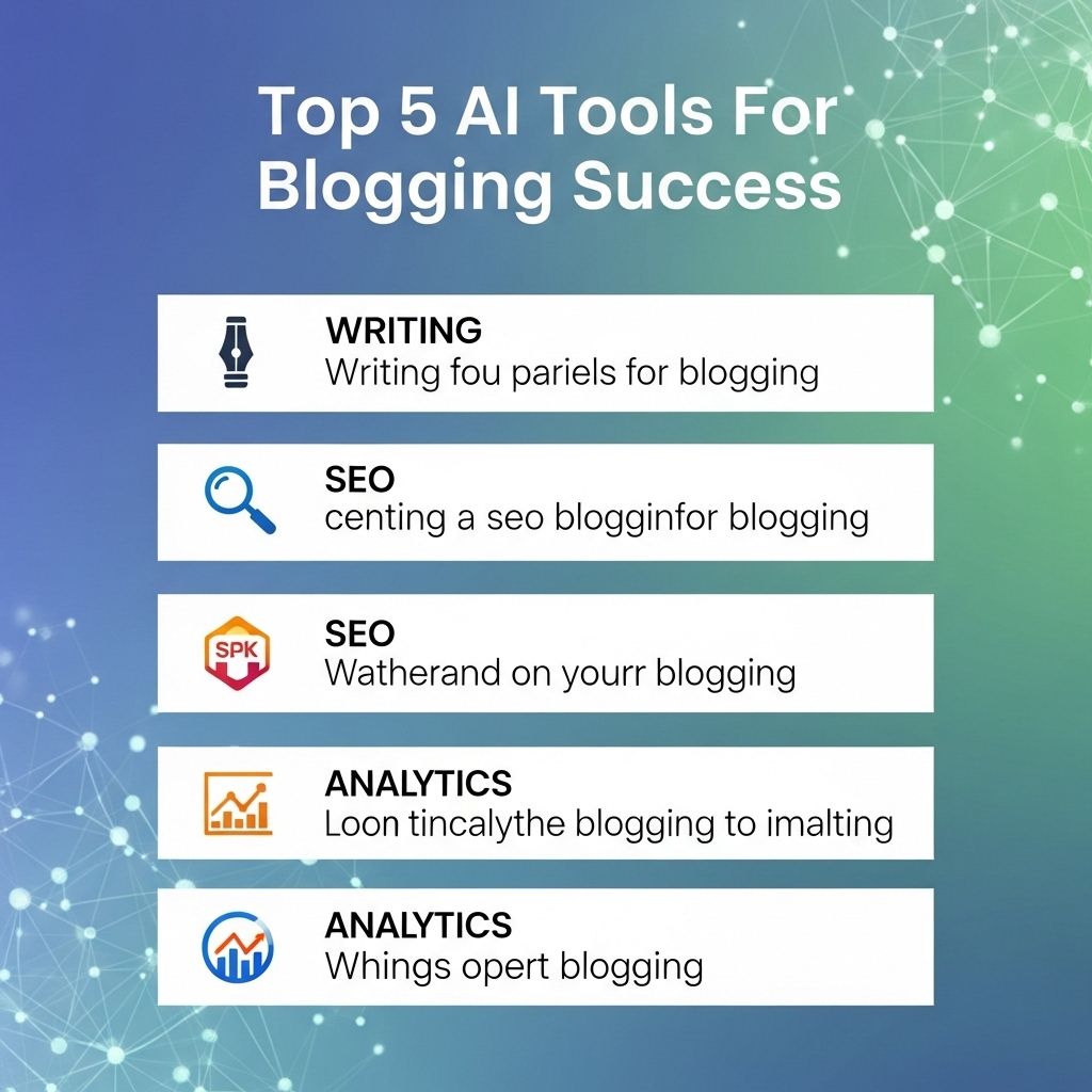 Top 5 AI Tools for Blogging Success top 5 ai tools blogging