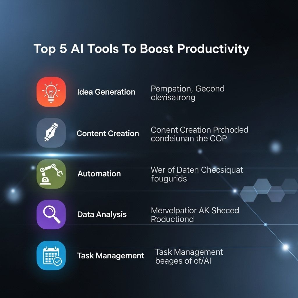 Unlock Your Potential: Top 5 AI Tools to Boost Productivity top 5 ai tools productivity