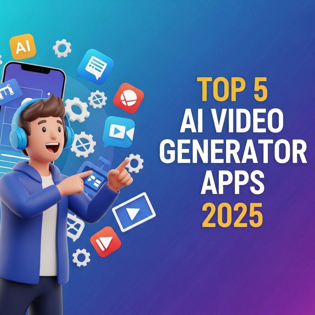 top 5 ai video generator apps