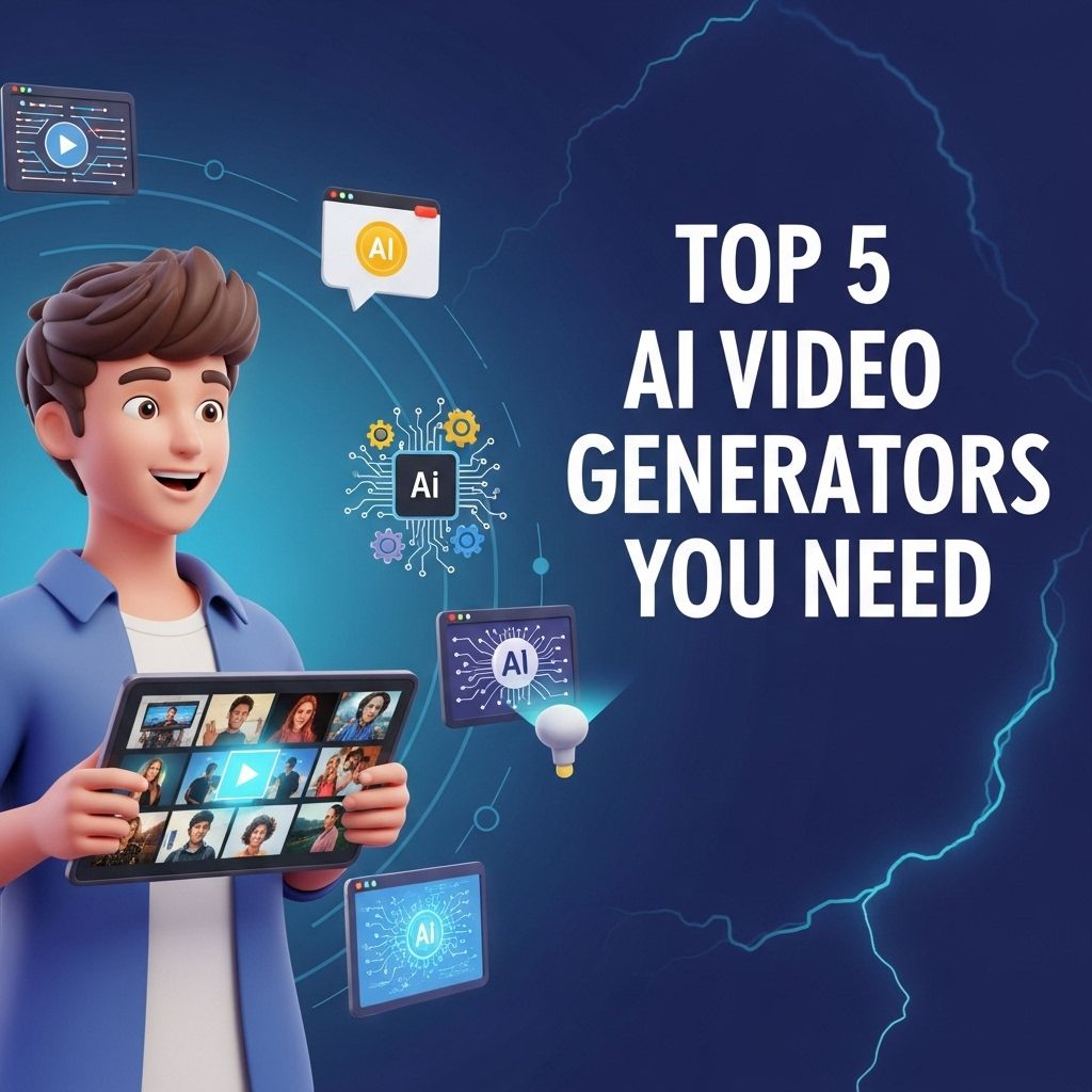 Top 5 AI Video Generators You Need to Know top 5 ai video generators