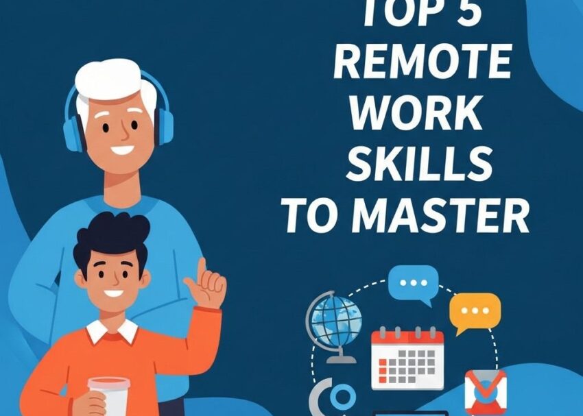 top 5 remote work skills