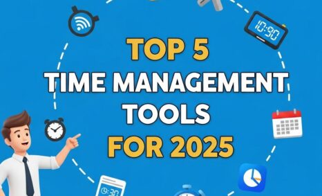 top 5 time management tools 2025