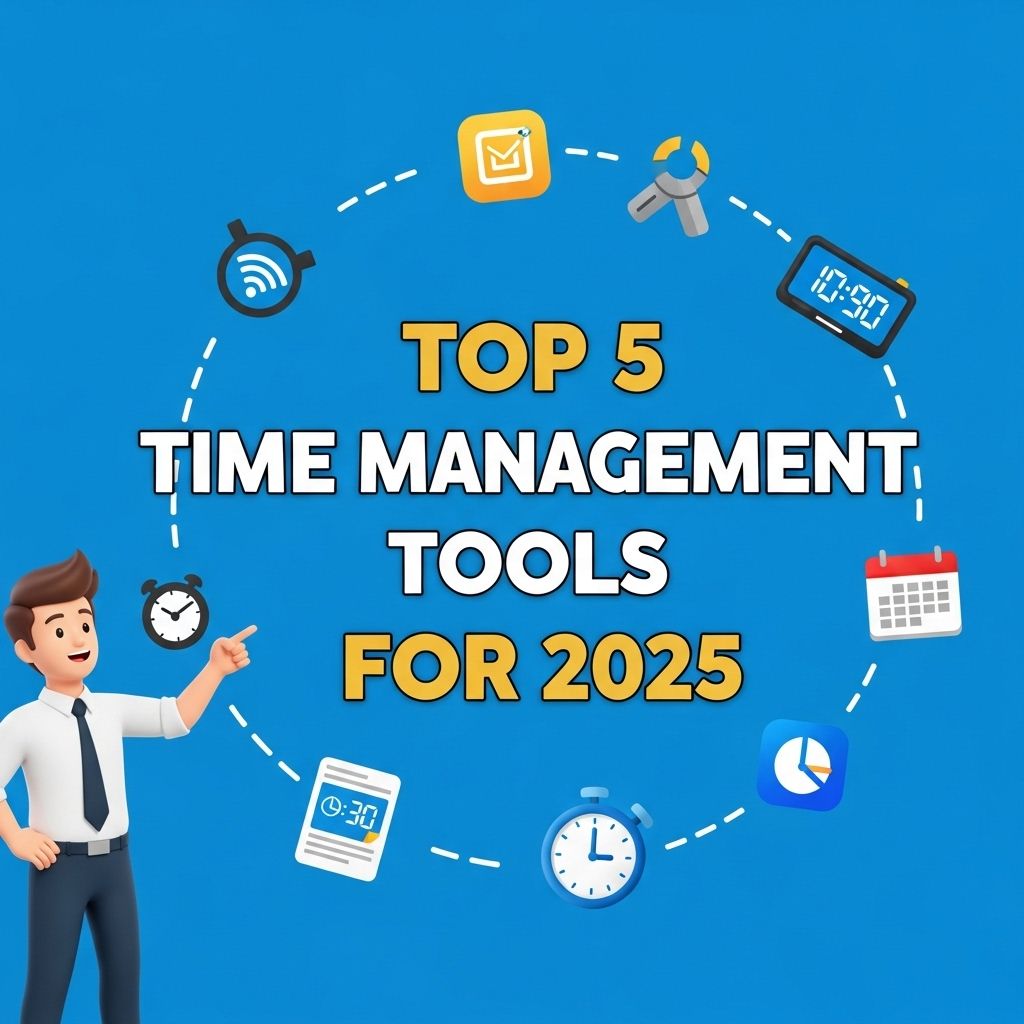 top 5 time management tools 2025