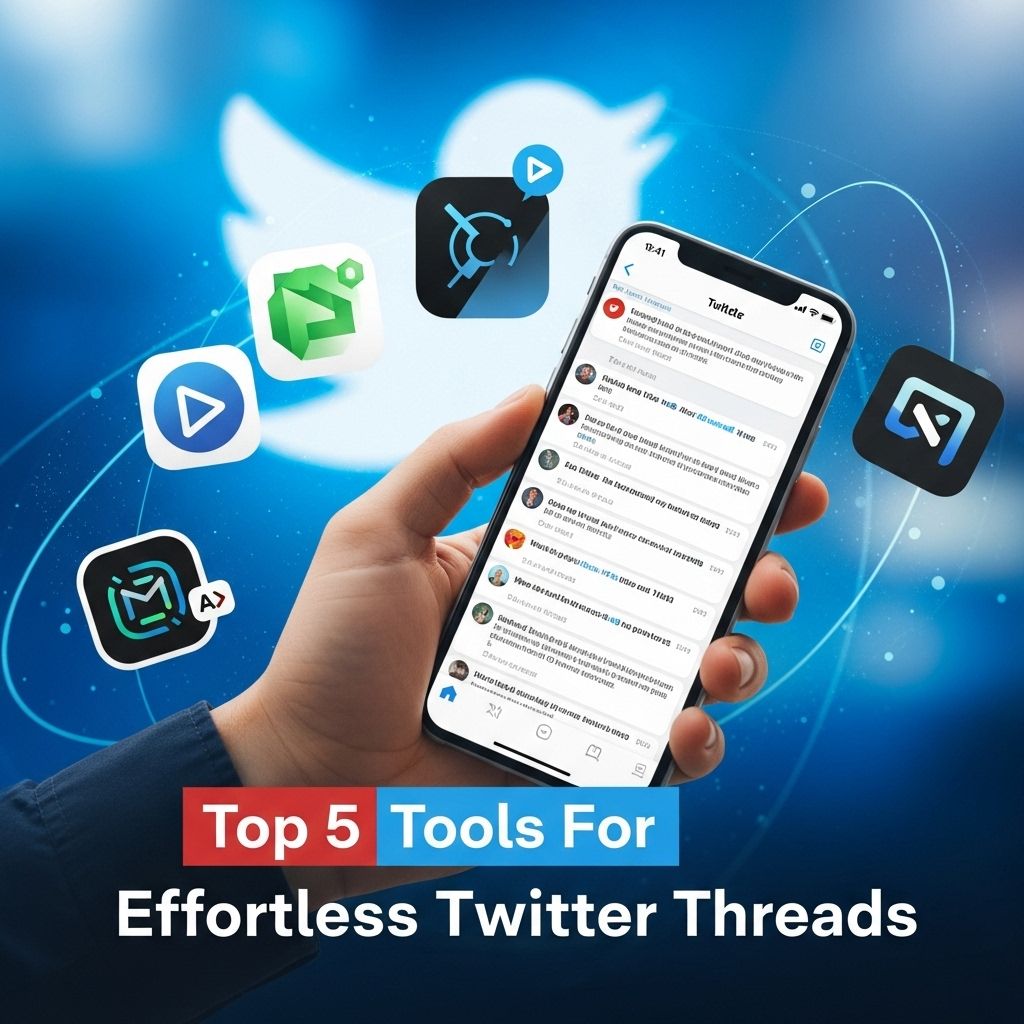 top 5 tools twitter threads