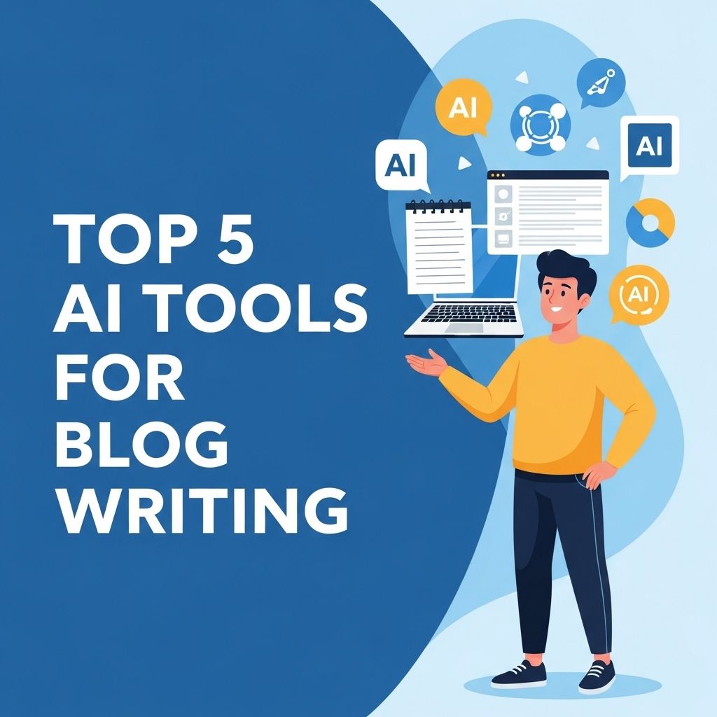 Top 5 AI Tools for Effortless Blog Writing top ai tools blog writing