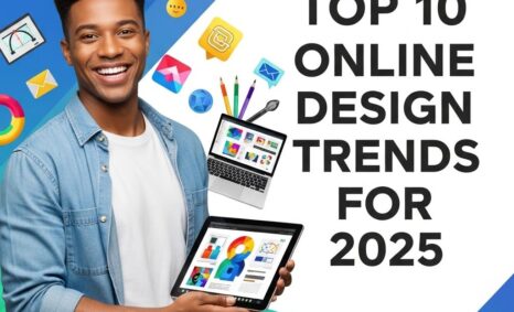 top online design trends 2025