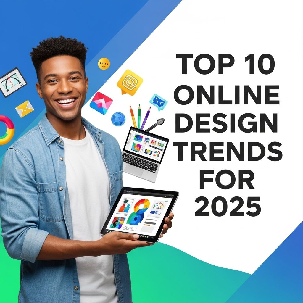 top online design trends 2025