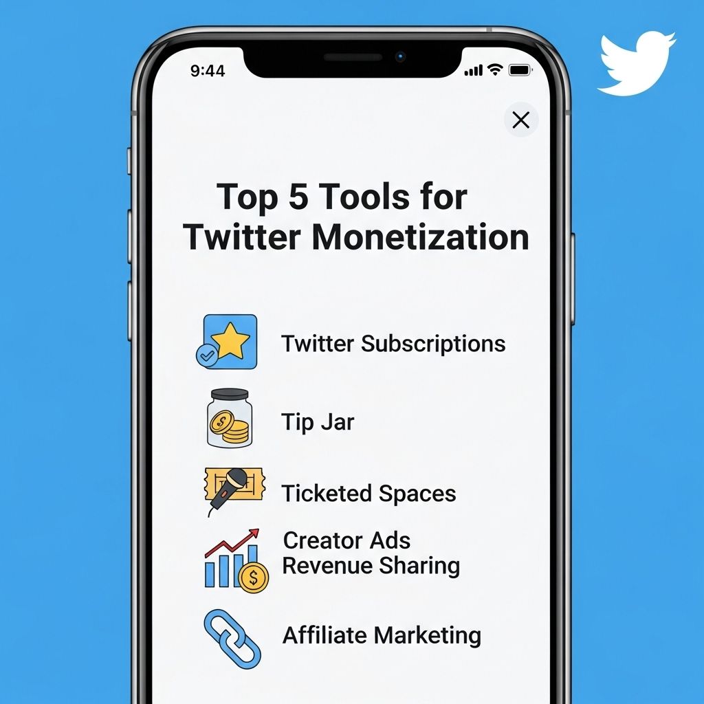 Top 5 Tools to Monetize Your Twitter Account top tools twitter monetization
