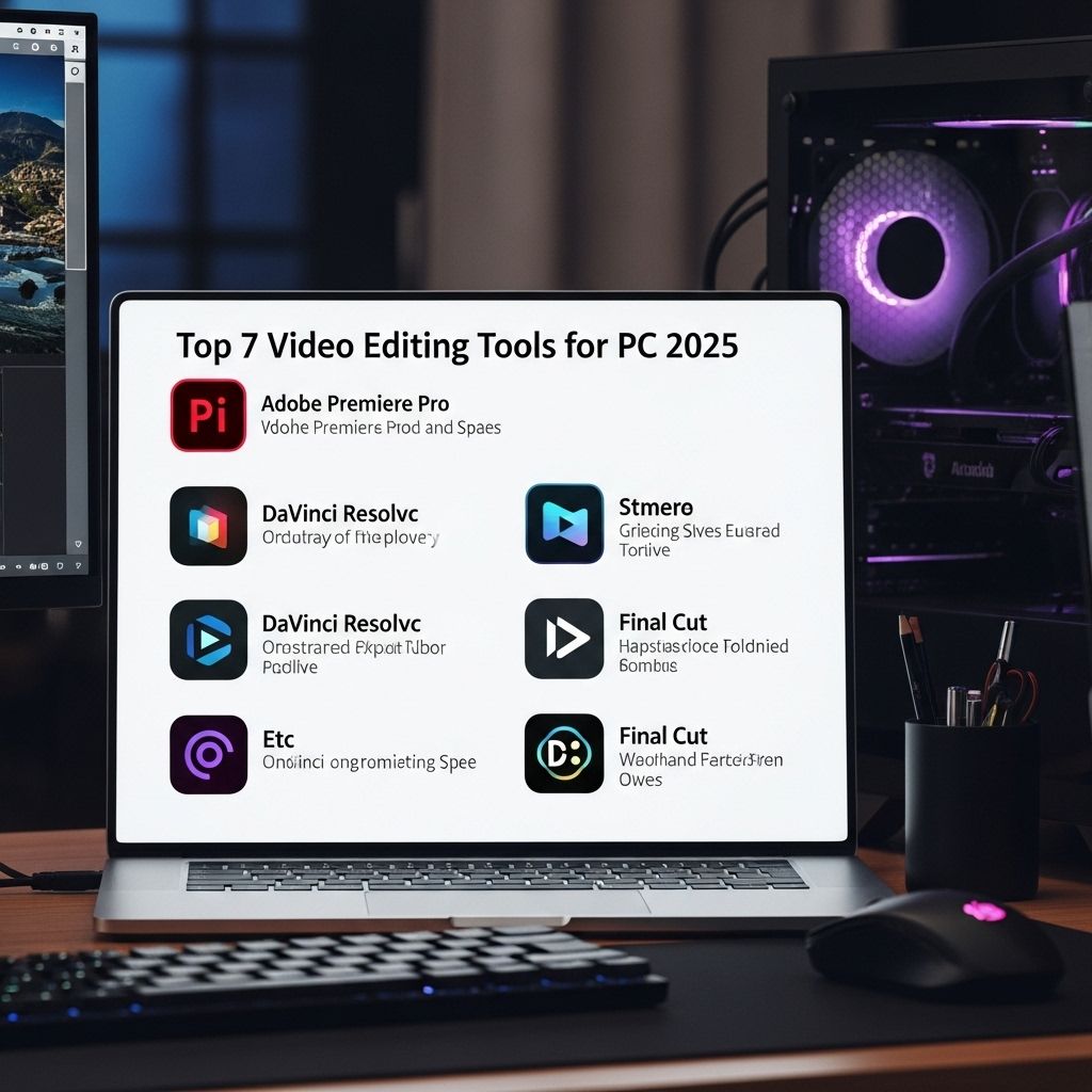 Top 7 Video Editing Tools for PC in 2025 top video editing tools 2025 1