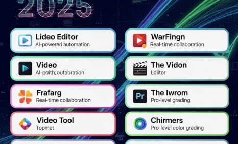 top video editing tools 2025