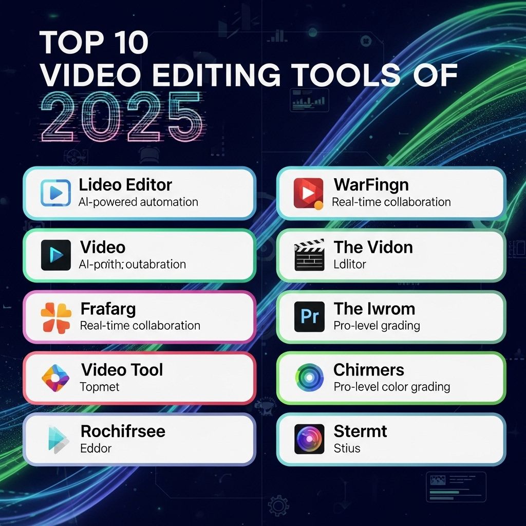 Top 10 Video Editing Tools for 2025 You Need to Try top video editing tools 2025