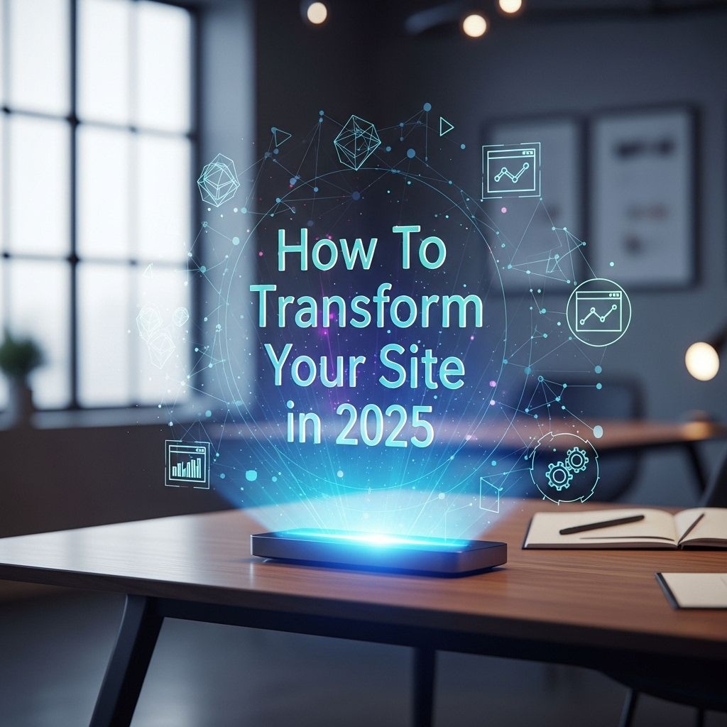 Transform Your Website for 2025 Success transform website 2025