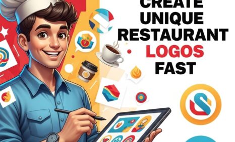 unique restaurant logos fast